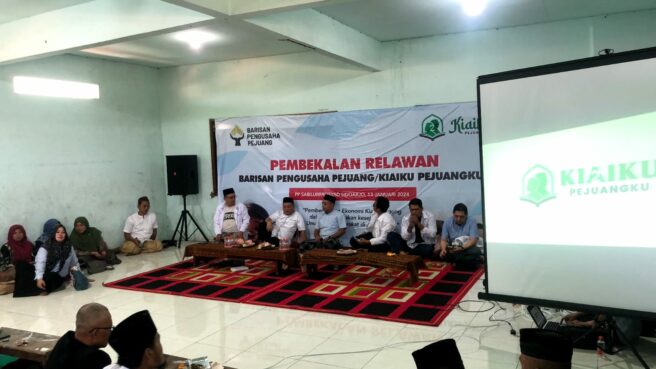 Pembekalan Relawan Kiai Pejuang. Foto : Ist